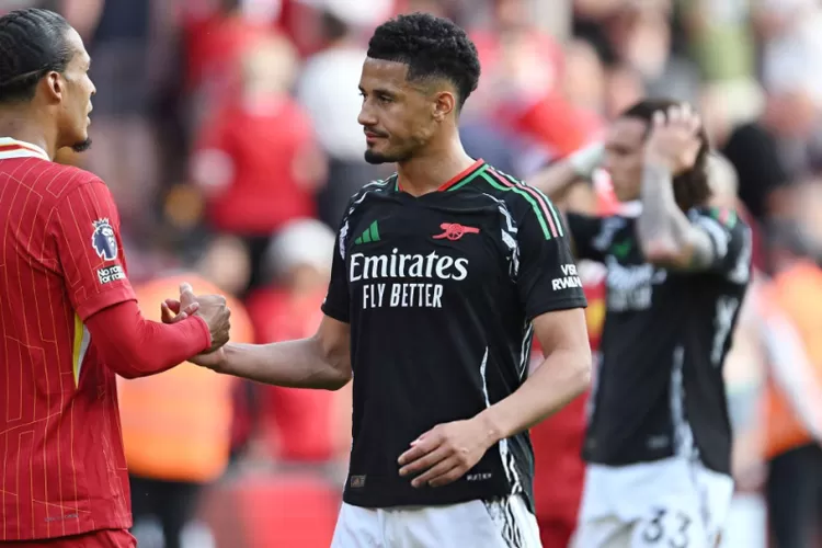 Cara Dan Tekad Keras Arsenal Pertahankan William Saliba